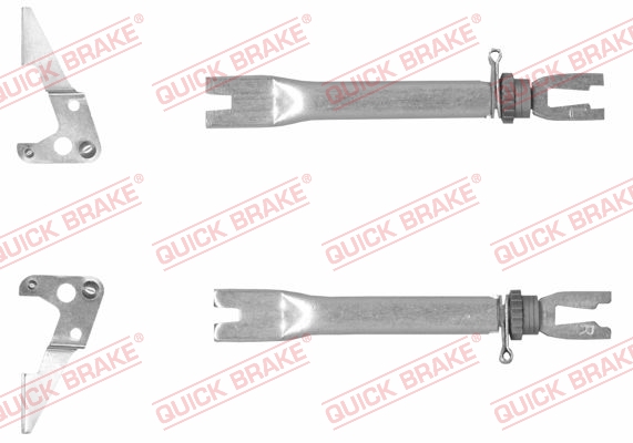 Nachsteller-Satz, Trommelbremse - 102 53 027 QUICK BRAKE